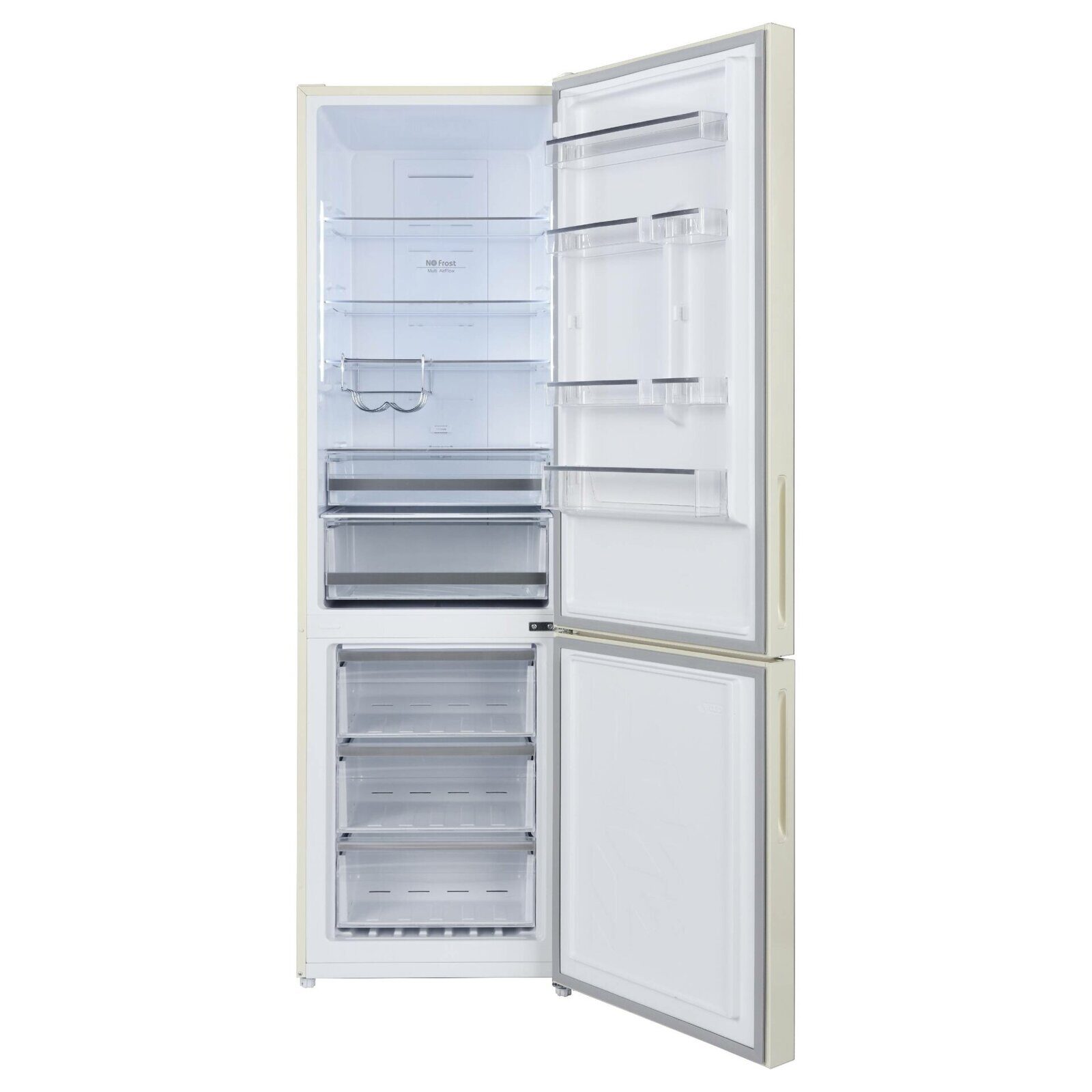Холодильник-комби отдельностоящий Korting KNFC 62370 GB