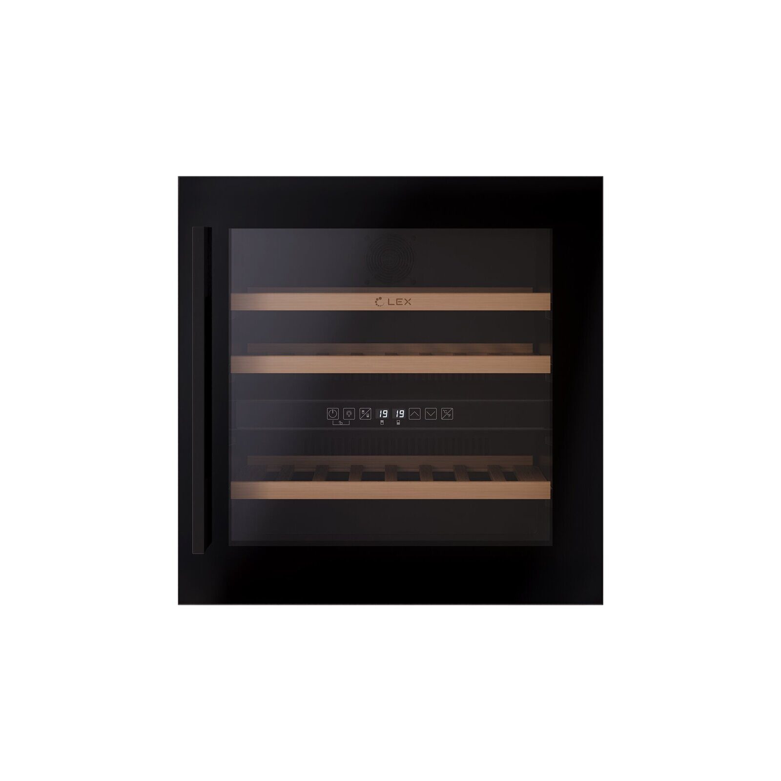Встраиваемый винный шкаф LEX LWD6036BL dual zone
